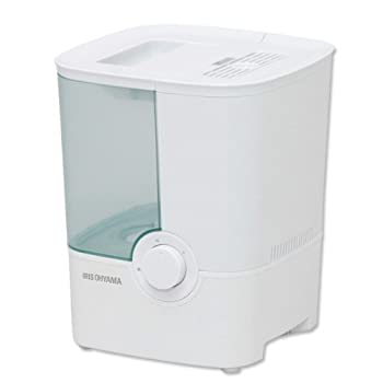 アイリスオーヤマ 加湿器 加熱式 アロマ対応 グリーン SHM-4LU-G（中古品）