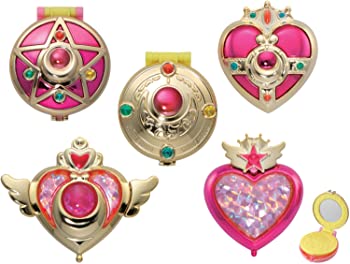美少女戦士セーラームーン 変身コンパクトミラー 全5種セット（中古品）