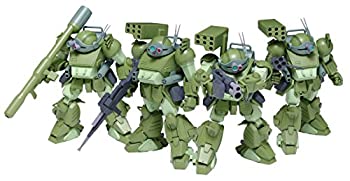 WAVE 1/35 スコープドッグ・ターボカスタム ザ・ラストレッドショルダー 4体セット（中古品）