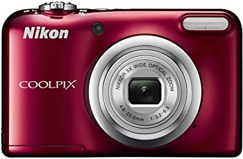 Nikon デジタルカメラ COOLPIX A10 レッド 光学5倍ズーム 1614万画素 乾電池タイプ A10RD（中古品）