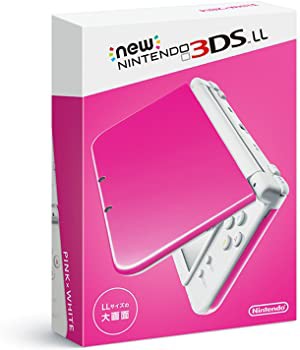 Newニンテンドー3DS LL ピンク×ホワイト【メーカー生産終了】（中古品）