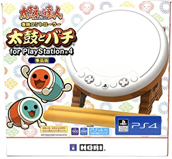 【PS4対応】太鼓の達人専用コントローラー「太鼓とバチ for PlayStation (R) 4」（中古品）