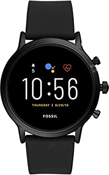 [フォッシル] 腕時計 タッチスクリーンスマートウォッチ ジェネレーション5 FTW4025 メンズ ブラック（中古品）