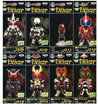 仮面ライダーシリーズ　ワールドコレクタブルフィギュアvol.2 全８種（中古品）