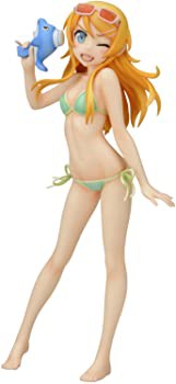 高坂桐乃 水着Ver (1/8スケール PVC製塗装済み完成品)（中古品）