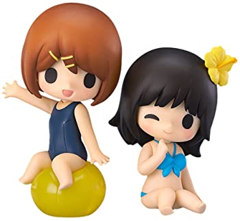 ねんどろいどもあ きせかえ水着 ノンスケール PVC製 塗装済みトレーディングフィギュア 6個入りBOX（中古品）