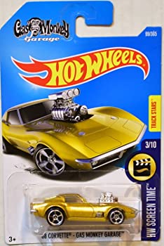 Hot Wheels Gas Monkey Garage '68 Corvette Hw Screen Time Series GMG（中古品）