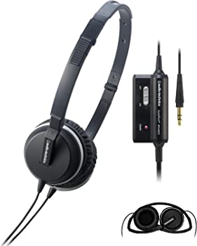 audio-technica QuietPoint 密閉型オンイヤーヘッドホン ノイズキャンセリング ブラック ATH-ANC1 IM（中古品）