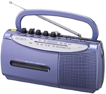 SONY ラジオカセットコーダー E5 ブルー CFM-E5/L（中古品）