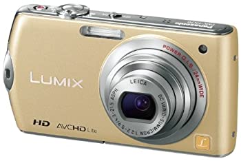 パナソニック デジタルカメラ LUMIX FX70 リュスクゴールド DMC-FX70-N（中古品）