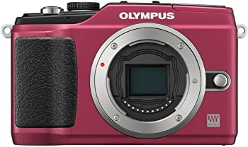 OLYMPUS ミラーレス一眼 PEN E-PL2 ボディ レッド E-PL2 BODY RED（中古品）の通販は
