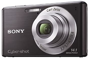 ソニー SONY デジタルカメラ Cybershot W530 1410万画素CCD 光学ｘ4 ブラック DSC-W530/B（中古品）の通販は