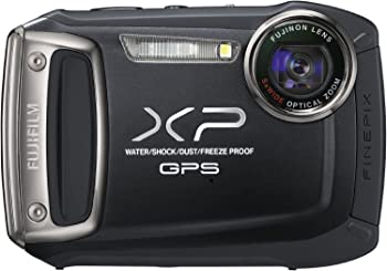 FUJIFILM デジタルカメラ FinePix XP150 防水 ブラック F FX-XP150B（中古品）