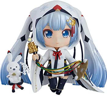 ねんどろいど 雪ミク タンチョウ巫女Ver. (SNOW MIKU 2018、ワンダーフェスティバル2018[冬]等限定)（中古品）