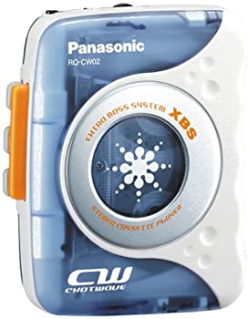 Panasonic RQ-CW02-A ヘッドホンステレオ (ブルー)（中古品）