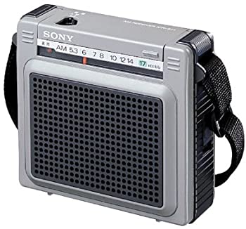 SONY AMワイドカバー ポータブルラジオ ICR-S71（中古品）