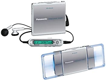パナソニック ポータブルMDプレーヤー シルバー SJ-MJ59-S（中古品）