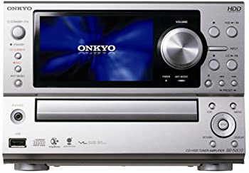 ONKYO CD/HDDチューナーアンプ BR-NX10(S) シルバー（中古品）