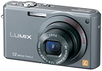 パナソニック デジタルカメラ LUMIX (ルミックス) FX100 シルバー DMC-FX100-S（中古品）