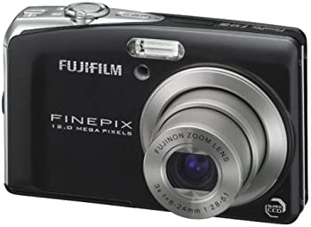 FUJIFILM デジタルカメラ FinePix (ファインピクス) F50fd ブラック 1200万画素 光学3倍ズーム FX-F50FDB（中古品）