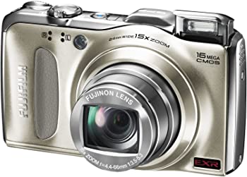 FUJIFILM デジタルカメラ FinePix F550EXR 光学15倍 シャンパンゴールド FX-F550EXR G（中古品）