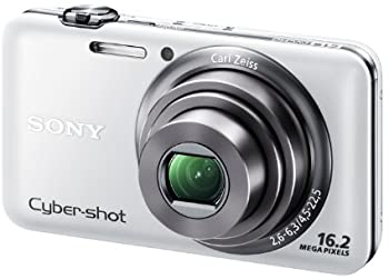 ソニー SONY デジタルカメラ Cybershot WX7 1620万画素CMOS 光学ｘ5 ホワイト DSC-WX7/W（中古品）