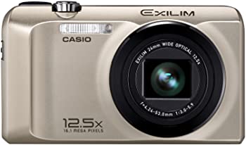 CASIO デジタルカメラ EXILIM ゴールド EX-H30GD（中古品）
