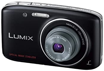 パナソニック デジタルカメラ ルミックス S2 光学4倍 ブラック DMC-S2-K（中古品）