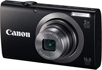 Canon デジタルカメラ PowerShot A2300 ブラック 光学5倍ズーム 約1600万画素 PSA2300(BK)(中古品)の通販は