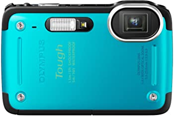 OLYMPUS デジタルカメラ STYLUS TG-625 ブルー 1200万画素 裏面照射型CMOS 防水5m 耐落下衝撃1.5m 耐低温-10℃のタフ性能 光学5倍ズーム iHSテク（中古品）
