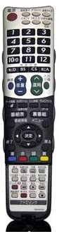 シャープ 液晶テレビ用リモコン RRMCGB047WJN8(0106380422)（中古品）