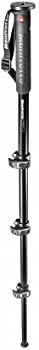 Manfrotto 一脚 XPRO monopod+ アルミ 4段 ブラック MPMXPROA4（中古品）