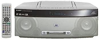 SHARP 1ビットDVD/MDシステム SD-FV10-S シルバー系（中古品）