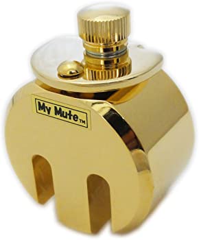 My Mute チェロ用消音器 高級金メッキ仕上げ 重量約260g MM-C(中古品)の通販は