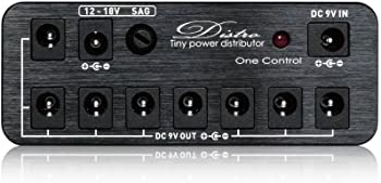 One Control ワンコントロール エフェクター用 ワーサプライ Distro Tiny Power Distributor ブラック（中古品）
