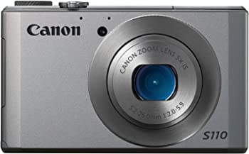 Canon デジタルカメラ PowerShot S110 約1210万画素 F2.0 光学5倍ズーム シルバー PSS110(SL)（中古品）