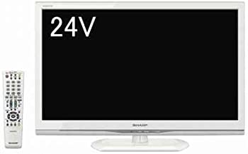 シャープ 24V型 液晶 テレビ AQUOS LC-24K9W ハイビジョン 2013年モデル（中古品）