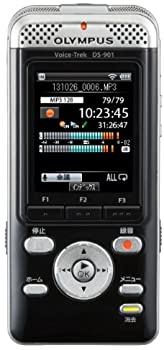 OLYMPUS リニアPCMレコーダー ボイストレック DS-901 ブラック 4GB+SDカードスロット Wi-Fi搭載 カラーLCD DS-901 BLK（中古品）