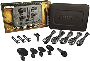 SHURE ドラム用マイクロホンキット 5本セット PGADRUMKIT5（中古品）