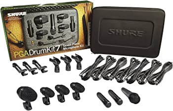 SHURE ドラム用マイクロホンキット 7本セット PGADRUMKIT7（中古品）