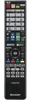 シャープ[SHARP]　オプション・消耗品　【0106380386】　液晶テレビ用　リモコン（中古品）