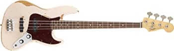 Fender エレキベース Flea Jazz Bass  Rosewood Fingerboard  Roadworn Shell Pink 141020356（中古品）