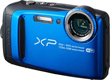 FUJIFILM デジタルカメラ XP120 ブルー 防水 FX-XP120BL（中古品）