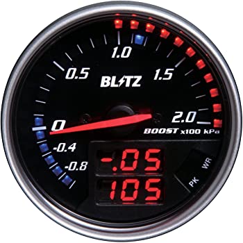 BLITZ(ブリッツ) OBD接続 FLD METER BOOST (ブーストセンサー付属) 15201（中古品）