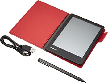 シャープ 電子ノート ブラック系 WG-N20-B（中古品）