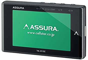 セルスター GPS内蔵 レーダー探知機CELLSTAR ASSURA(アシュラ) VA-810E（中古品）