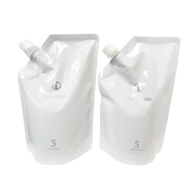 コタ アイケア シャンプー5 750ml + トリートメント5 750g 詰め替え セット COTA i CARE