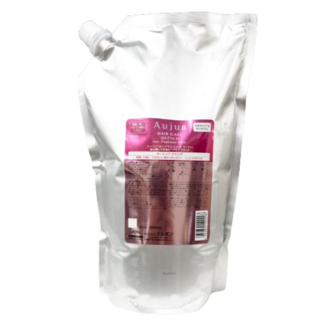 ミルボン オージュア クエンチ ヘアトリートメント モイスト 1800g ダメージ毛 ヘアケア 潤い まとまる レフィル 詰め替え用 大容量 美容室 サロン 美容室専売 QUENCH MILBON Aujua