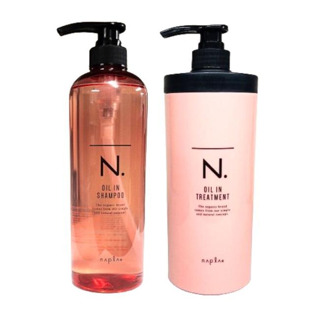 ナプラ エヌドット オイルイン シャンプー 750ml + オイルイン トリートメント 650g セット ヘアケア N.  Nドット naplaの通販は