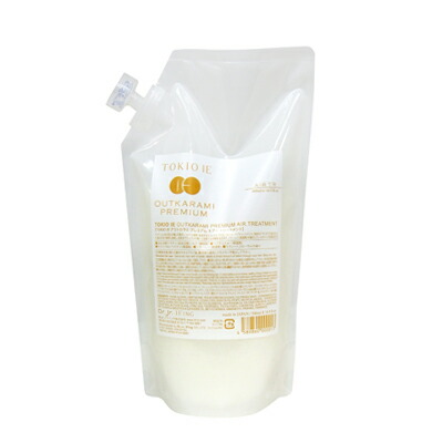 (ks)ドクタージュニア トキオ アウトカラミ プレミアム エアートリートメント 500ml 詰替 ゴールド TOKIO IE OUTKARAMI PREMIUM AIR.TREATMENT アウトバストリートメント